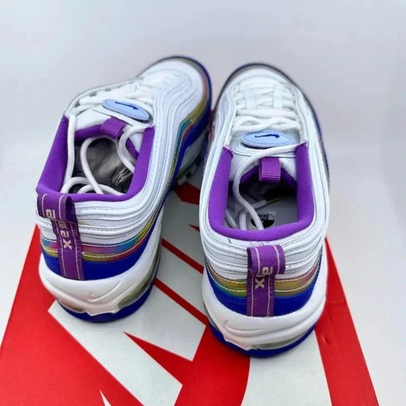 Nike Air Max 97 QS 2020 Easter Shoes CJ0591-100 White Purple Nebula Mens Size 7 main image 4